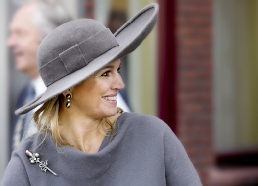 Queen Máxima, Oct. 17, 2013 in Fabienne Delvigne | The Royal Hats Blog