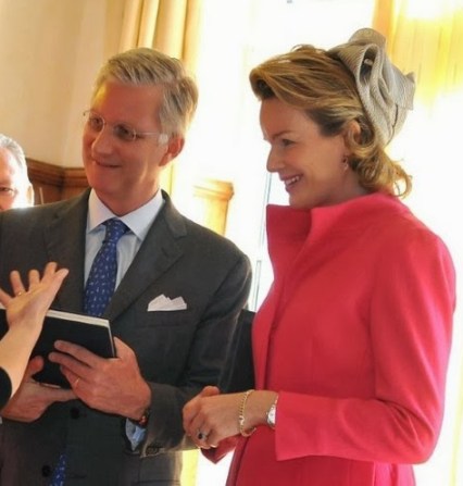 Queen Mathilde, Oct. 23, 2013 | The Royal Hats Blog
