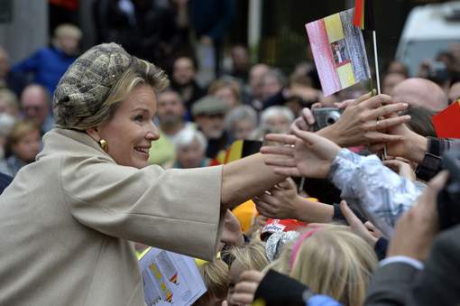Queen Mathilde, Oct, 25, 2013 | The Royal Hats Blog