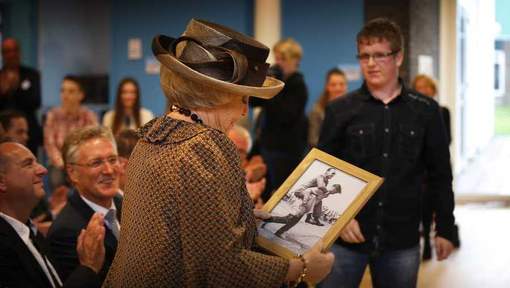 Princess Beatrix, Nov.1, 2013 in Suzanne Moulijn | The Royal Hats Blog