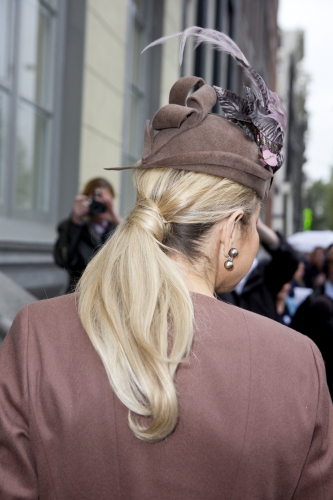 Queen Máxima, Nov 5, 2013 in Fabienne Delvigne | The Royal Hats Blog