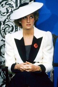 Princess Diana, November 10, 1985 in Frederick Fox | The Royal Hats Blog