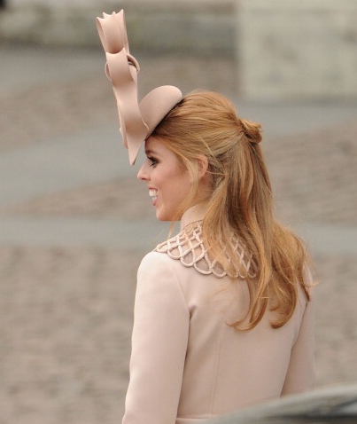 Princess Beatrice, April 29, 2011 in Philip Treacy | The Royal Hats Blog