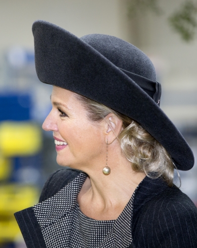 Queen Máxima, January 20, 2014 in Fabienne Delvigne | The Royal Hats Blog