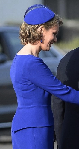 Queen Mathilde, March 30, 2014 | The Royal Hats Blog
