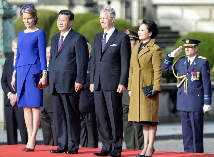 Queen Mathilde, March 30, 2014 | The Royal Hats Blog