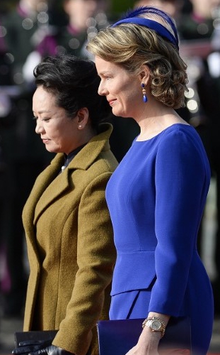 Queen Mathilde, March 30, 2014 | The Royal Hats Blog