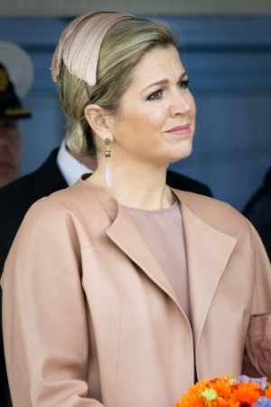 Queen Máxima, April 2, 2014 in Fabienne Delvigne | The Royal Hats Blog