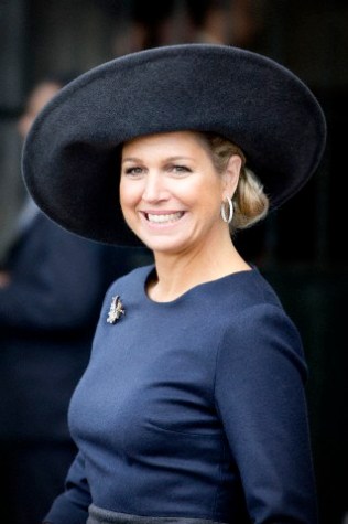 Queen Máxima, April 5, 2014 in Fabienne Delvigne | The Royal Hats Blog
