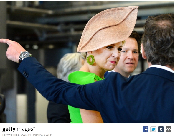 Queen Máxima, May 16, 2014 in Fabienne Delvigne | Royal Hats