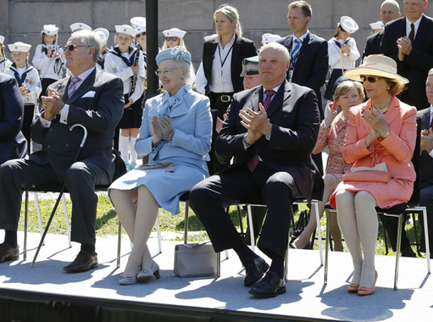 Queen Margrethe and Queen Sonja, May 19, 2014 | Royal Hats