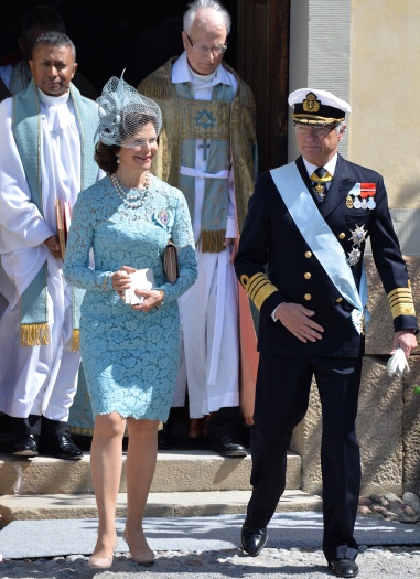 Queen Silvia, June 8, 2014 in Philip Treacy | Royal Hats