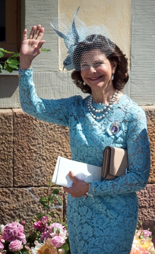 Queen Silvia, June 8, 2014 in Philip Treacy | Royal Hats