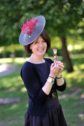 Rachel Trevor Morgan and Zara Phillips Tindall in Rachel Trevor Morgan designs, June 2014 | Royal Hats