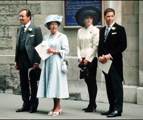 Princess Margaret and Viscountess Linley, July 14, 1994 | Royal Hats
