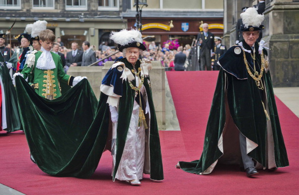 Queen Elizabeth and Prince Philip, July 3, 2014 | Royal Hats