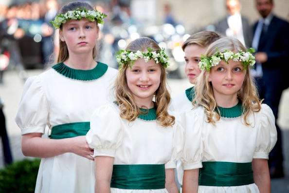 Princess Elisabeth and Princess Louise, July 5, 2014 | Royal Hats