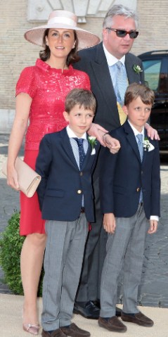 Princess Claire, July 5, 2014 in Fabienne Delvigne | Royal Hats