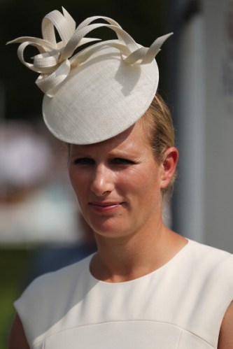 Zara Phillips, July 31, 2014 in Philip Treacy | Royal Hats