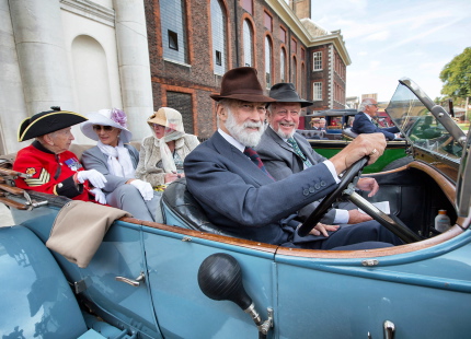 Prince and Princess Michael of Kent, August 4, 2014 | Royal Hats