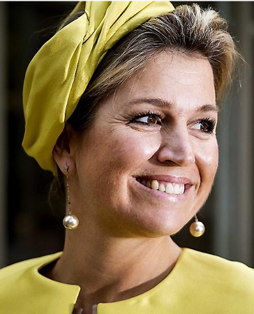 Queen Máxima, September 30, 2014 in Fabienne Delvigne | Royal Hats