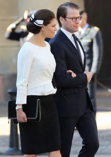 Crown Princess Victoria, September 30, 2014 in Evelina Persson | Royal Hats