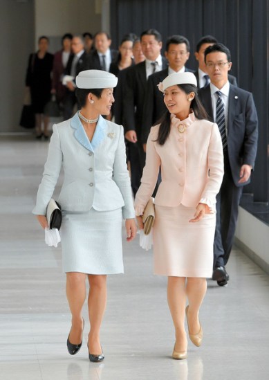 Princess Hisako and Princess Noriko, October 3, 2014 | Royal Hats