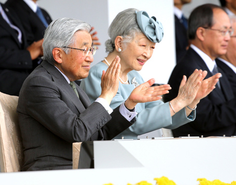 Empress Michiko, October 11, 2014 | Royal Hats