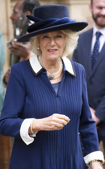 Duchess of Cornwall, October 20, 2014 in Philip Treacy | Royal Hats