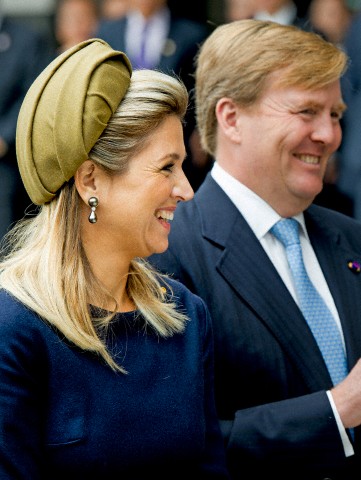 Queen Máxima, October 31, 2014 in Fabienne Delvigne | Royal Hats