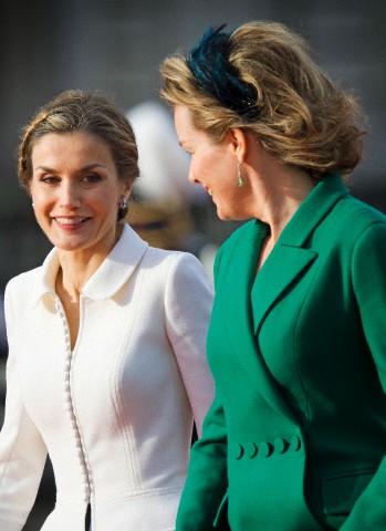 Queen Mathilde, Novemer 12, 2014 | Royal Hats