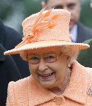Queen Elizabeth, January 19, 2014 in Rachel Trevor Morgan| The Royal Hats Blog