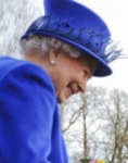 Queen Elizabeth, February 3, 2014 in Angela Kelly | The Royal Hats Blog