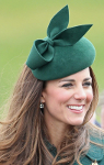 Duchess of Cambridge, March 17, 2014 in Gina Foster | The Royal Hats Blog