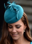 The Duchess of Cambridge, April 13, 2014 in Jane Taylor | The Royal Hats Blog