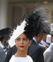 Princess Haya, June 19, 2014 in Philip Treacy | Royal Hats