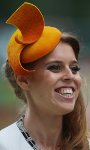 Princess Beatrice, June 19, 2014 in Sarah Cant | Royal Hats