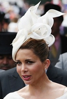 Princess Haya, June 20, 2014 in Philip Treacy | Royal Hats