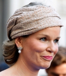 Queen Matilde, July 5, 2014 in Fabienne Delvigne | Royal Hats