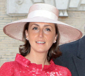 Princess Claire, July 5, 2014 in Fabienne Delvigne | Royal Hats