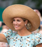 Queen Máxima, August 30, 2014 in Fabienne Delvigne | Royal Hats