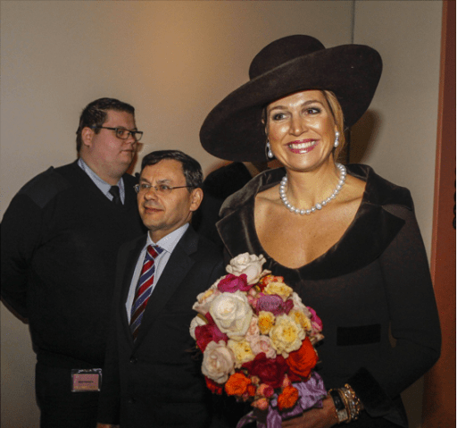 Queen Máxima, December 12, 2014 in Fabienne Delvigne | Royal Hats