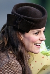 Duchess of Cambridge, December 25, 2014 in Lock & Co. | Royal Hats