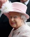Queen Elizabeth, March 27, 2014 in Rachel Trevor Morgan | The Royal Hats Blog