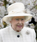 Queen Elizabeth, March 31, 2014 in Marie O'Reagan  | The Royal Hats Blog 