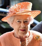 Queen Elizabeth, April 8, 2014 in Rachel Trevor Morgan | The Royal Hats Blog