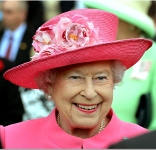 Queen Elizabeth, May 28, 2014 in Rachel Trevor Morgan | Royal Hats