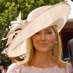 Princess Marie-Chantal, June 7, 2014 in Philip Treacy |Royal Hats