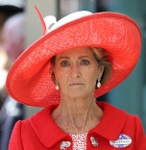 Baroness Brabourne, June 18, 2014 in Dillon Wallwork | Royal Hats