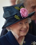 Queen Elizabeth, October 21, 2014 in Angela Kelly | Royal Hats
